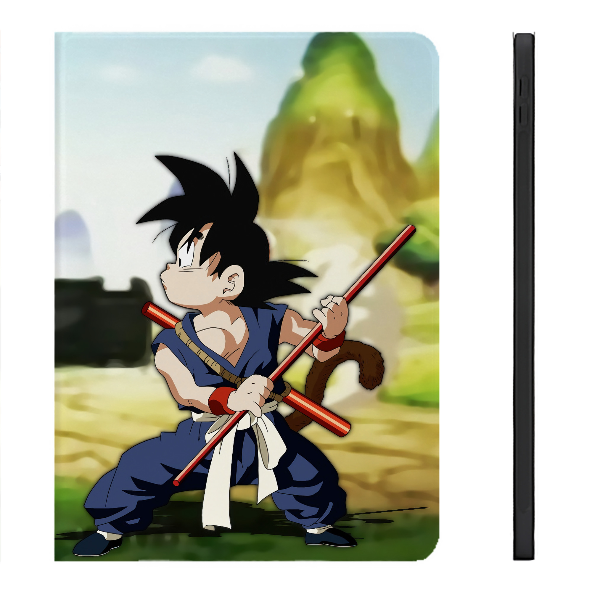（画像用） ドラゴンボール DRAGON BALL IPadケース ペンホルダー付き ブックスタイルデザイン